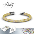 Destino joyería cristal de Swarovski malla pulsera